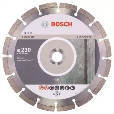 Disc diamantat beton Bosch 230 mm