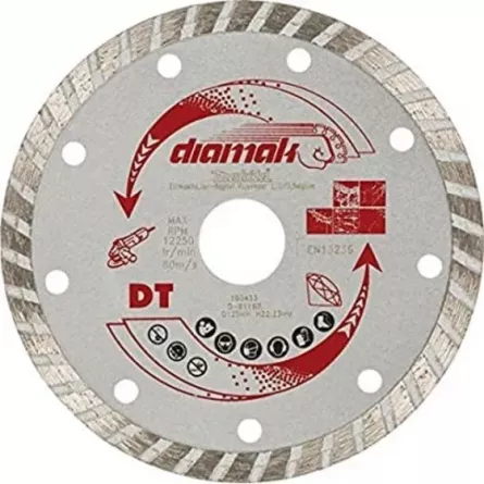 Disc diamantat, Makita D-61173, dimensiuni 230 x 22 x 7 mm Disc diamantat, Makita D-61173, dimensiuni 230 x 22 x 7 mm
