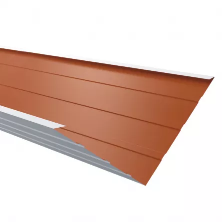 Dolie mare Rufster Eco 0,45 mm grosime 8004 MS maro-cupru mat structurat