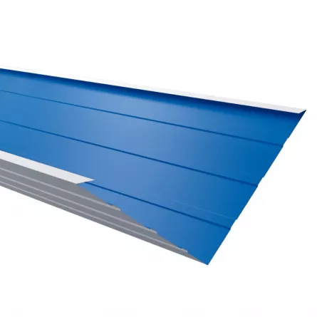 Dolie mare Rufster Premium 0,5 mm grosime 5010 MS albastru mat structurat