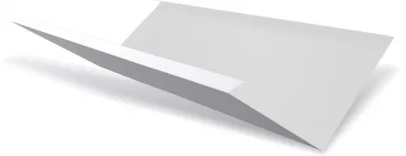 Dolie standard Rufster Eco 0,45 mm grosime, 9006 gri aluminiu lucios