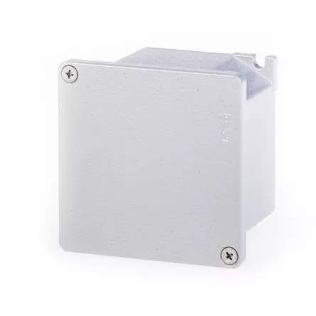 Doza aluminiu gri ip66 100x100x59mm 653.00
