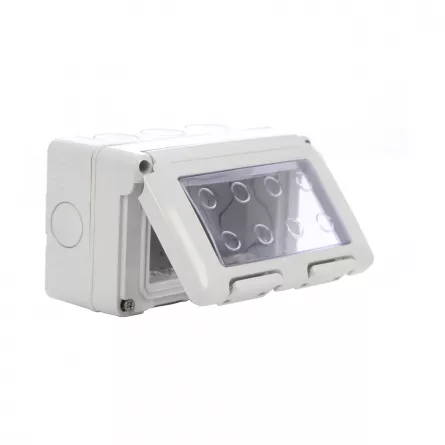 Doza modulara, aparenta, Gewiss GW27044, 4 module, grad de protectie IP55