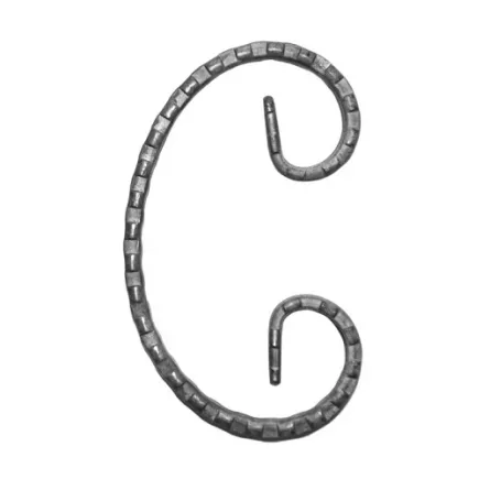 Element din fier forjat tip C amprentat 10.093.02
