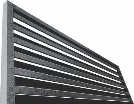 Element jaluzea pentru gard, Rufster, grosime 0,50 mm, finisaj 7016MS gri antracit, lungime 2000 mm