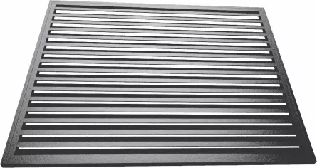 Element jaluzea pentru gard, Rufster, grosime 0,50 mm, finisaj 9005MS negru, lungime variabila