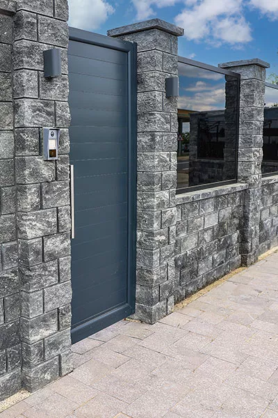 Element pentru gard, model Gardeo SYMM 82, culoare gri antracit