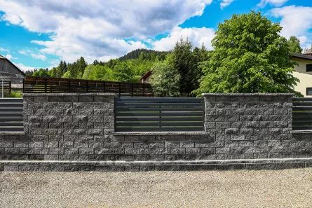 Element pentru gard, model Gardeo SYMM 82, culoare gri antracit