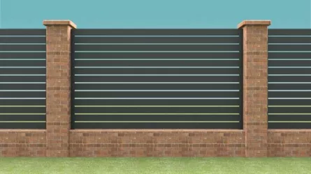 Element rectangular pentru gard, Rufster, dimensiune 80x20 mm, grosime 0.60 mm, culoare Ardesia, finisaj texturat, lungime variabila