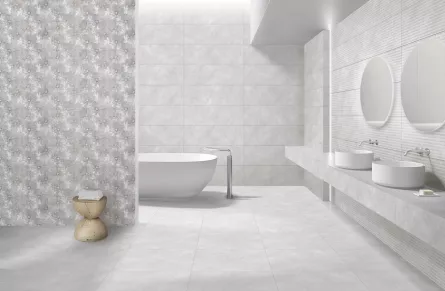 Faianta pentru baie si bucatarie, Ares Form Grey, dimensiuni 30X90 cm