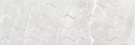 Faianta baie / bucatarie Malaga White Hexagon 25X75