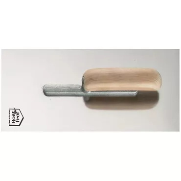 Gletiera inox cu maner de lemn