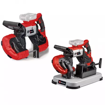 Fierastrau cu banda Einhell TE-MB 18/127 U Li-Solo, 18 V