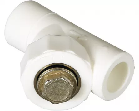 Filtru Y PPR 25 mm culoare alba