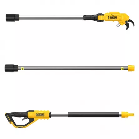 Foarfeca electrica pentru crengi extensibila Dewalt DCMPP569N-XJ, 18V XR, lama inlocuibila