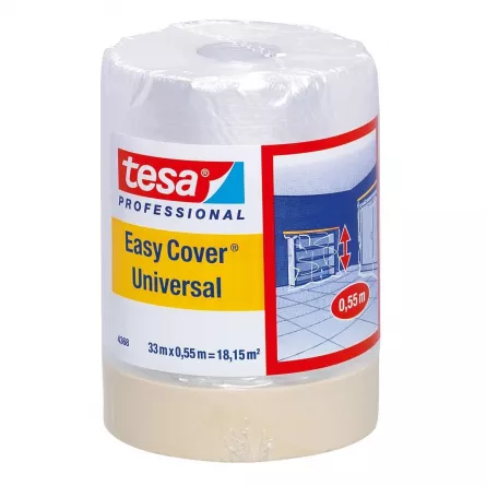 Folie de acoperire universala, Tesa TS 4368, suprafata 0.55 m