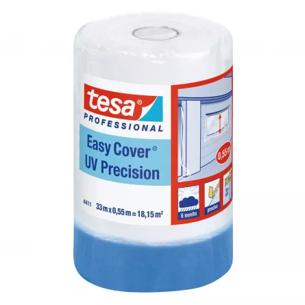 Folie de acoperire universala, Tesa TS 4372, suprafata 0.55 m