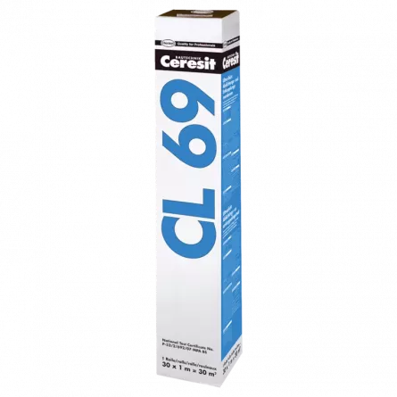 Folie hidroizolanta Ceresit CL 69 Ultra-Tight, rola 30 x 1 m