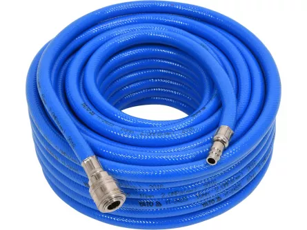 Furtun pentru aer + cuple, lungime 20 m, Yato YT-24225