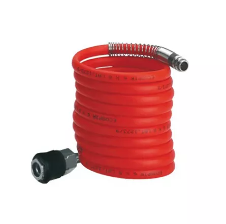 Furtun spiralat Einhell 4139420, pentru aer comprimat, 8 m <br>