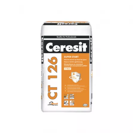 Glet pe baza de ipsos pentru interior Ceresit CT126 20 kg