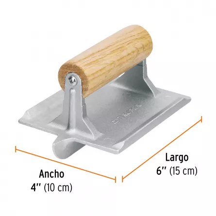 Gletiera din aluminiu pentru caneluri, TRUPER