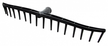 Grebla din plastic cu 16 dinti, 55 cm EVO