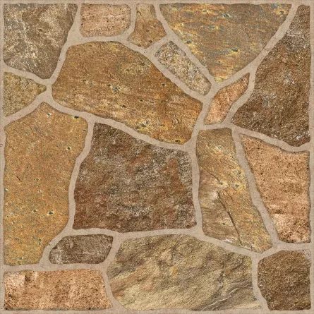 Gresie portelanata, mata, rectificata, pentru interior sau exterior,  Quartzite Maro, dimensiune 33 x 33 cm