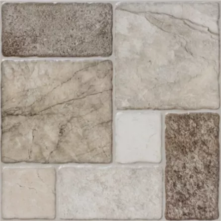 Gresie portelanata, mata, pentru interior si exterior, Molivos Gray, dimensiune 50 x 50 cm