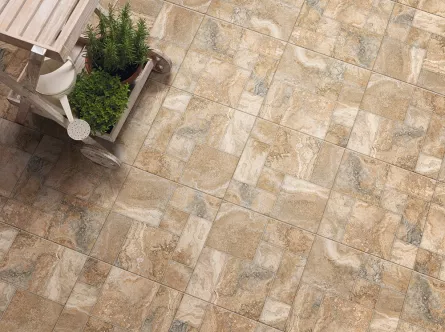 Gresie portelanata, mata, pentru interior si exterior, Montana Antik, dimensiune 45 x 45 cm
