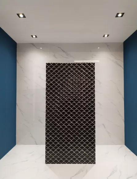 Gresie portelanata, polisata, rectificata, interior / exterior Statuario 60 x 120