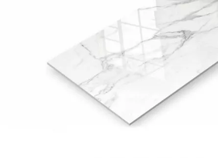 Gresie portelanata, polisata, rectificata, pentru interior sau exterior, Carbon Carrara, dimensiune 60 x 120 cm