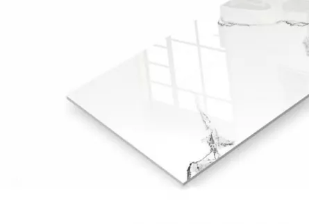 Gresie portelanata, polisata, rectificata, interior / exterior Carrara Black 60 X 120