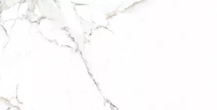 Gresie portelanata, polisata, rectificata, pentru interior sau exterior,  Statuario Marble, dimensiune 60 x 120 cm