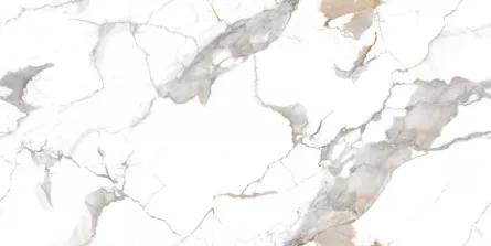 Gresie portelanata, polisata, rectificata, pentru interior sau exterior, Carrara Exotica, dimensiune 60 x 120 cm
