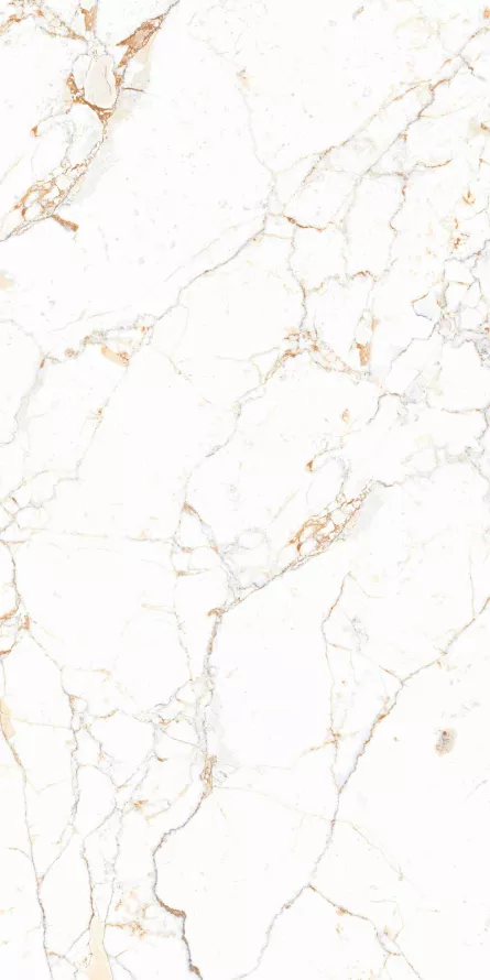 Gresie portelanata rectificata ATLAS BIANCO 60x120 cm, interior/exterior, lucios