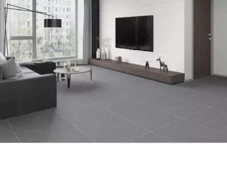 Gresie portelanata, mata, rectificata, pentru interior sau exterior,  Sandy Black Mat, dimensiune 60 x 120 cm