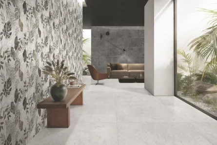 Gresie portelanata, rectificata, mata, interior/exterior, Sardes grey 60 X 120 cm, clasa de trafic intens