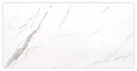 Gresie portelanata, polisata, rectificata, pentru interior sau exterior, Perseo Carrara, dimensiune 60 x 120 cm