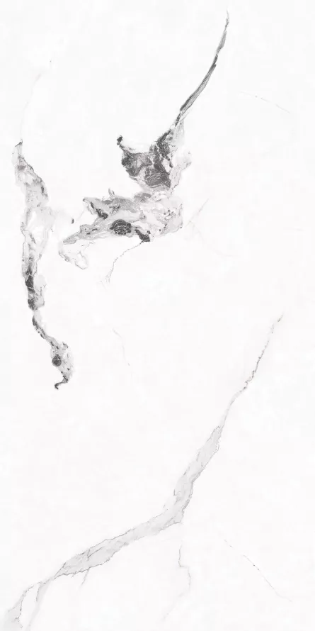 Gresie portelanata, rectificata, pentru interior sau exterior Alaska white, 60 x 120 cm