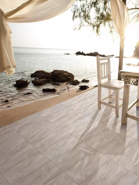 Gresie portelanata, mata, pentru interior si exterior, Sahil Sand Beige, dimensiune 30 x 60 cm