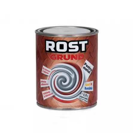 Grund pentru metal, culoare rosie, ambalare 0.7 L