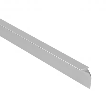 Imbinare de colt pentru blaturi de bucatarie, aluminiu mat, 40 mm