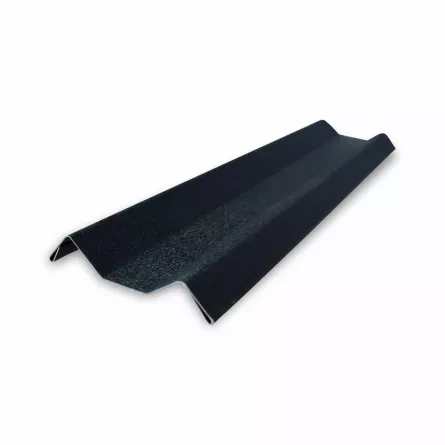Intaritura pentru gard tip jaluzea, grosime 0,5 mm, lungime 2 m, culoare neagra RAL 9005MS M2P3, vopsita pe ambele fete
