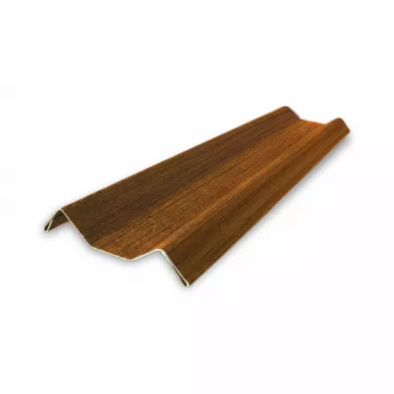 Intaritura pentru gard tip jaluzea, grosime tabla 0,45 mm, lungime 2 m, culoare stejar auriu