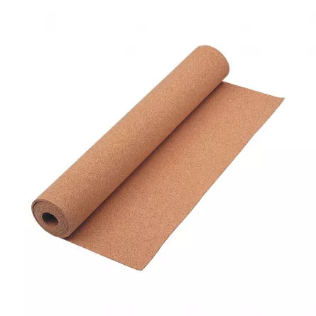 Izolatie Barlinek din pluta dimensiune 1x10 m grosime 2 mm culoare maro