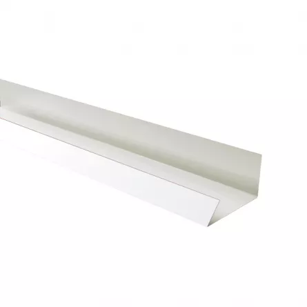 Jgheab ascuns Rufster Eco 0,45 mm grosime 9002 alb