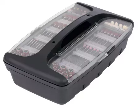 Kit freza de polizat si gravat Einhell TH MG 135E, 135 W, 189 accesorii