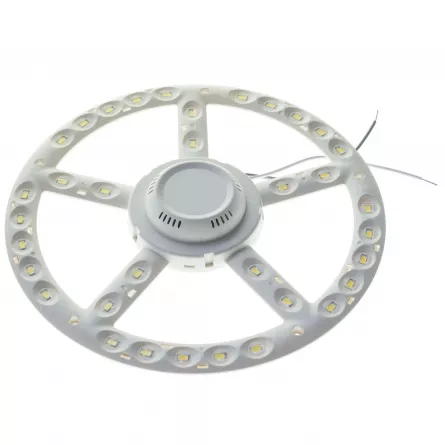 Kit modul LED Lohuis, putere 18 W, diametrul de 22 cm, temperatura de culoare 6500 K