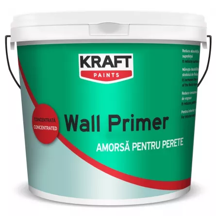 Kraft amorsa acrilica transparenta, pe baza de apa, concentrata 10 L